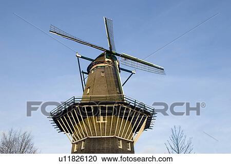 brouwerij brewery windmill amsterdam View Large Photo Image Stock Image - brouwerij brewery windmill amsterdam . Fotosearch