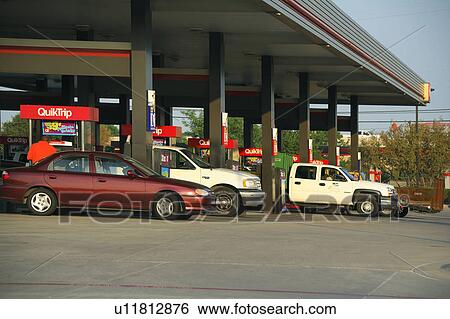 business gas pump busy crowded station quiktrip View Large Photo Image Stock Photograph - business gas pump busy crowded station quiktrip. Fotosearch