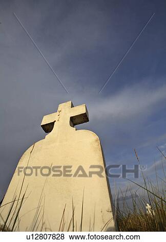 Stock Photo -  cemetery grave stone saint st. marys orthodox. Fotosearch