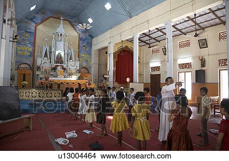 children india catholic church View Large Photo Image Picture - children india catholic church . Fotosearch