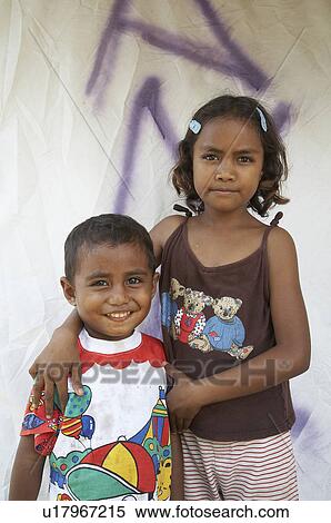children timor leste camp for internally displaced View Large Photo Image Stock Photography - children timor leste camp for internally displaced. Fotosearch