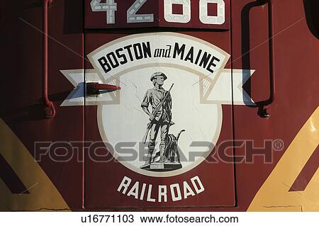 Stock Image -  design conway scenic railroad north new train . Fotosearch