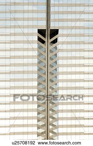 Stock Image -  design detail skyscraper harbour view hotel hong . Fotosearch