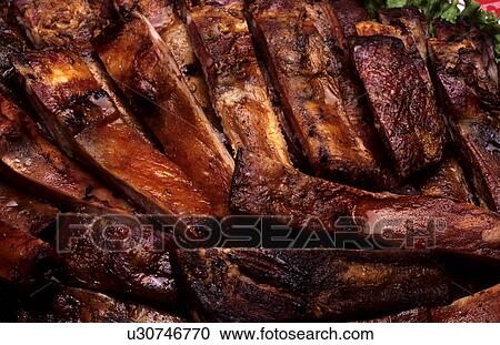 design food close up barbequed ribs sause beef View Large Photo Image Stock Image - design food close up barbequed ribs sause beef. Fotosearch