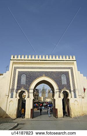 design frame pattern construction beauty bab fes boujloud main gate View Large Photo Image Stock Image - design frame pattern construction beauty bab fes boujloud main gate. Fotosearch