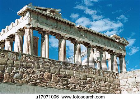 Stock Photograph -  design frame pattern construction beauty athens . Fotosearch