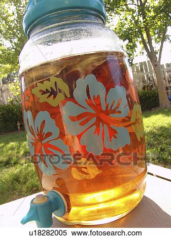 Stock Photography -  design summer sun tea sweet solar iced sunshine . Fotosearch