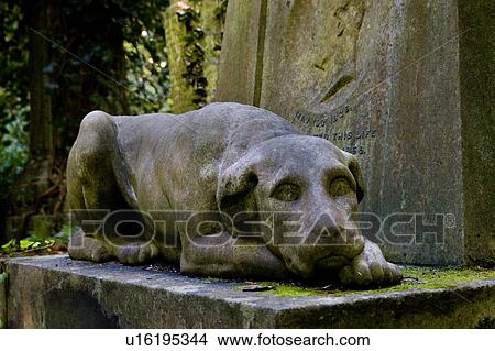 dog highgate cemetery london thomas sayers tomb View Large Photo Image Picture - dog highgate cemetery london thomas sayers tomb. Fotosearch