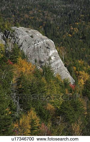 Stock Image -  elephant head crawford notch fall foliage. Fotosearch