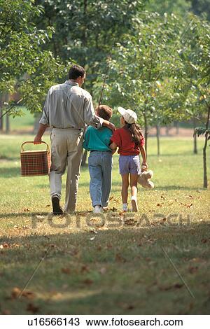 Stock Image -  family, girl, boy, children, 30-35 years, 35-40, 79, dad. Fotosearch