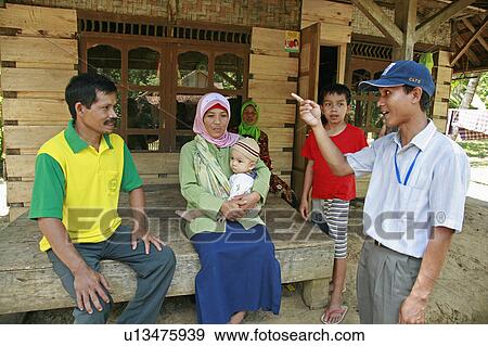 family people person indonesia cikado village View Large Photo Image Stock Photo - family people person indonesia cikado village . Fotosearch