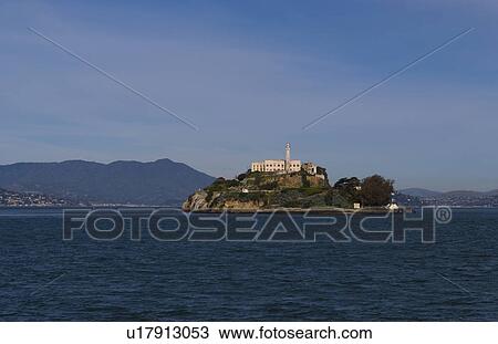 Stock Image - famous landmark attraction alcatraz prison. Fotosearch