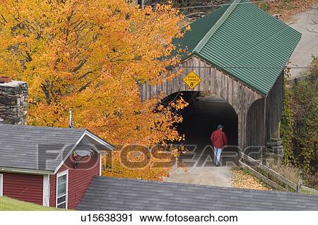 fashion vintage village bridge covered vermont View Large Photo Image Stock Image - fashion vintage village bridge covered vermont . Fotosearch