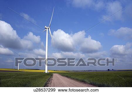 fitness technology wind farm st leon manitoba View Large Photo Image Stock Photo - fitness technology wind farm st leon manitoba. Fotosearch