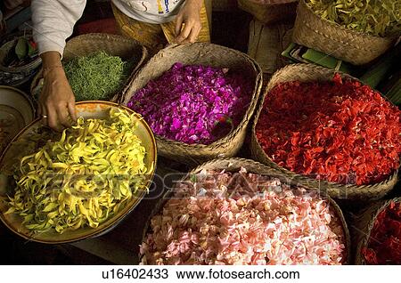 flowers markets in bali indonesia market village View Large Photo Image Stock Image - flowers markets in bali indonesia market village. Fotosearch