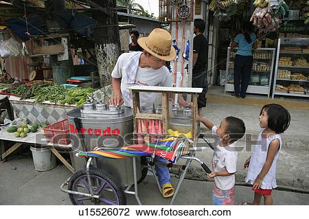Stock Image -  food people child person children ice cream food . Fotosearch
