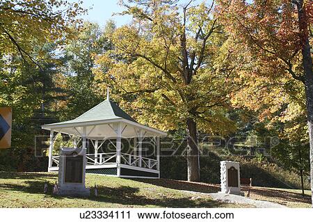 gazebo north woodstock white mountains View Large Photo Image Stock Image - gazebo north woodstock white mountains . Fotosearch