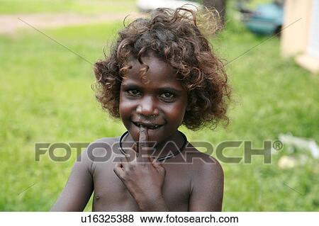girl child children australia young aborigine View Large Photo Image Stock Photo - girl child children australia young aborigine . Fotosearch