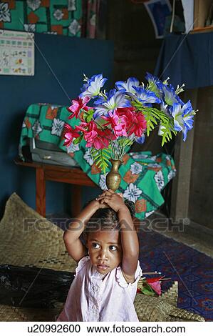 girl child flowers View Large Photo Image Stock Image - girl child flowers. Fotosearch