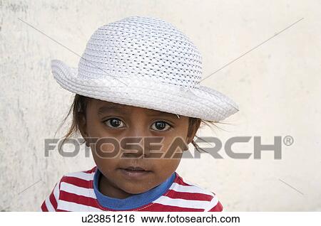 Stock Photograph -  girl child kid timor leste metinaro east asia se. Fotosearch