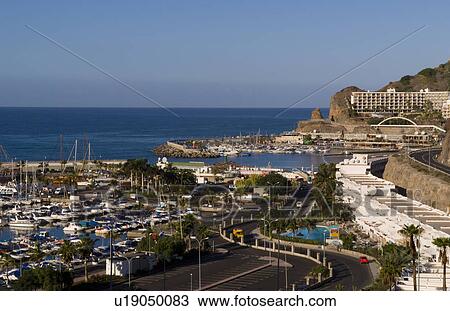 Stock Image -  hotels in congested area puerto rico gran coast. Fotosearch
