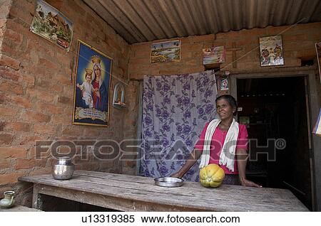 Stock Photography -  house home india new aleyamma luka husband died. Fotosearch