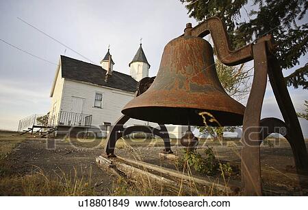 Stock Photo -  house old rusted bell saint st. marys orthodox . Fotosearch