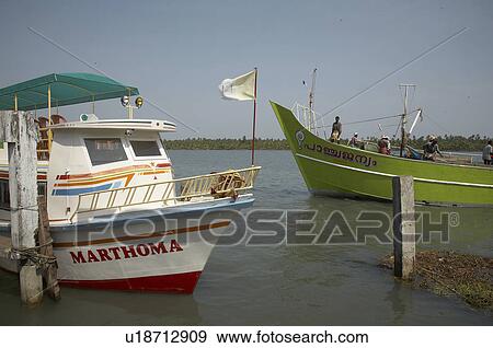 Stock Photo -  india boats pontifical mar thoma shrine azhicode. Fotosearch
