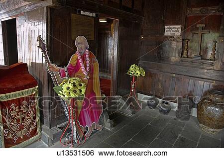 Stock Photograph -  india niranam syrian orthodox church . Fotosearch