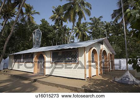 Stock Image -  india small latin chapel river where thomas said. Fotosearch