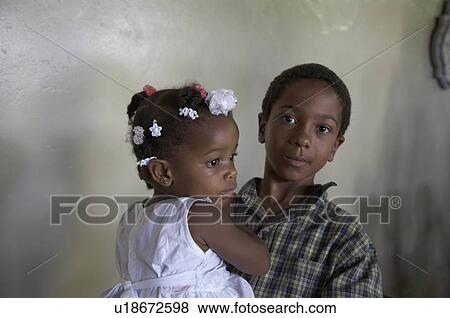 Stock Photo - jamaica kids sunday mass in catholic church seaford town west indies. Fotosearch