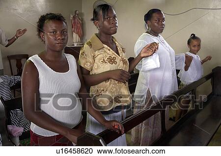 jamaica sunday mass in catholic church seaford View Large Photo Image Stock Image - jamaica sunday mass in catholic church seaford. Fotosearch