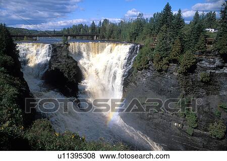 Stock Photo -  kakabeka falls provincial park ontario canada. Fotosearch