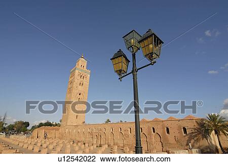 koutoubia mosque in marrakech marrakesh morocco View Large Photo Image Stock Image - koutoubia mosque in marrakech marrakesh morocco. Fotosearch