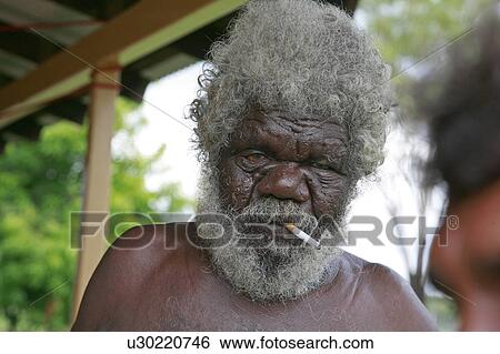 man australia older aborigine community wugularr  View Large Photo Image Stock Photograph -  man australia older aborigine community wugularr . Fotosearch