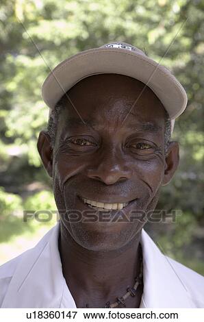 Stock Photo -  man jamaica male chester castle west indies men. Fotosearch