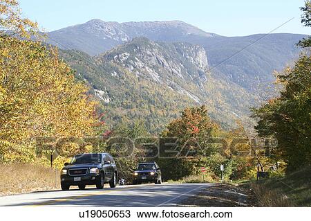 Stock Image -  mount mt. lafayette eagle cliff franconia notch. Fotosearch