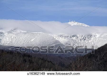Stock Photo -  mount mt. washington white mountains . Fotosearch