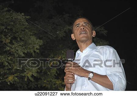 Stock Photo -  news politics new york city speaking cheering. Fotosearch