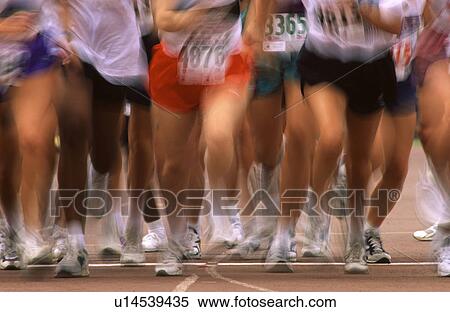 Stock Photography -  people athletes athletics blurred body part. Fotosearch