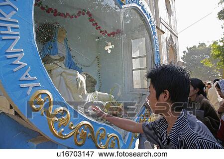 people border person myanmar sunday mass church View Large Photo Image Stock Photo - people border person myanmar sunday mass church. Fotosearch