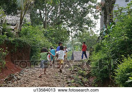 Stock Image -  people child person children indonesia kadugaru. Fotosearch