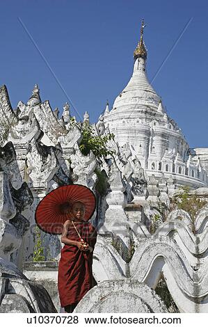 Stock Photo -  people child person children myanmar boy monk se. Fotosearch