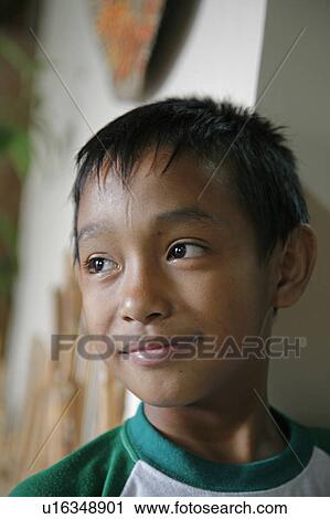Stock Image -  people child person children portrait boy quezon . Fotosearch