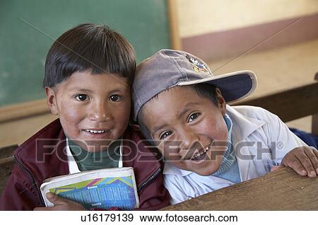 Stock Photo -  people child person face children bolivia el . Fotosearch