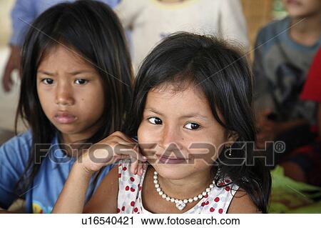 Stock Image -  people child person school children cambodia . Fotosearch