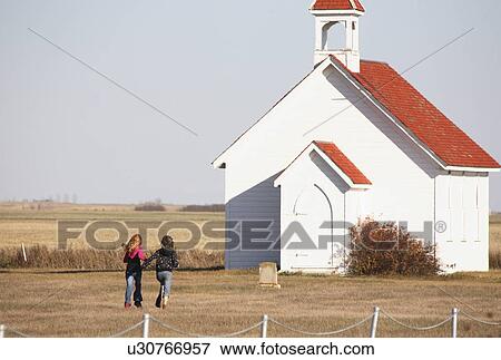 people children young girls walking in saint columba View Large Photo Image Stock Photo - people children young girls walking in saint columba. Fotosearch
