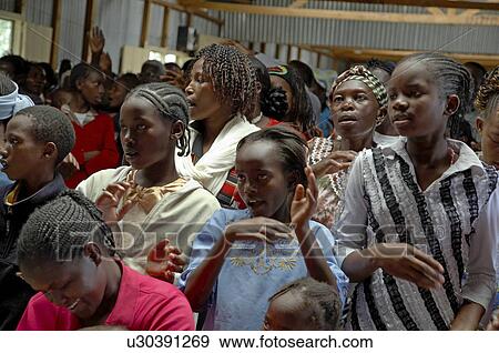 people dance person kenya faces catholic mass View Large Photo Image Stock Photo - people dance person kenya faces catholic mass . Fotosearch