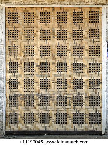 Stock Photography -  people house person myanmar detal rattan wall . Fotosearch