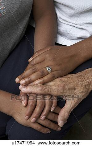 Picture -  people person bolivia hands one finger maryknoll . Fotosearch